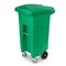 Toter 32 Gal. Lime Green Organics Trash Can with Wheels and Lid ACG32 - alternate 1